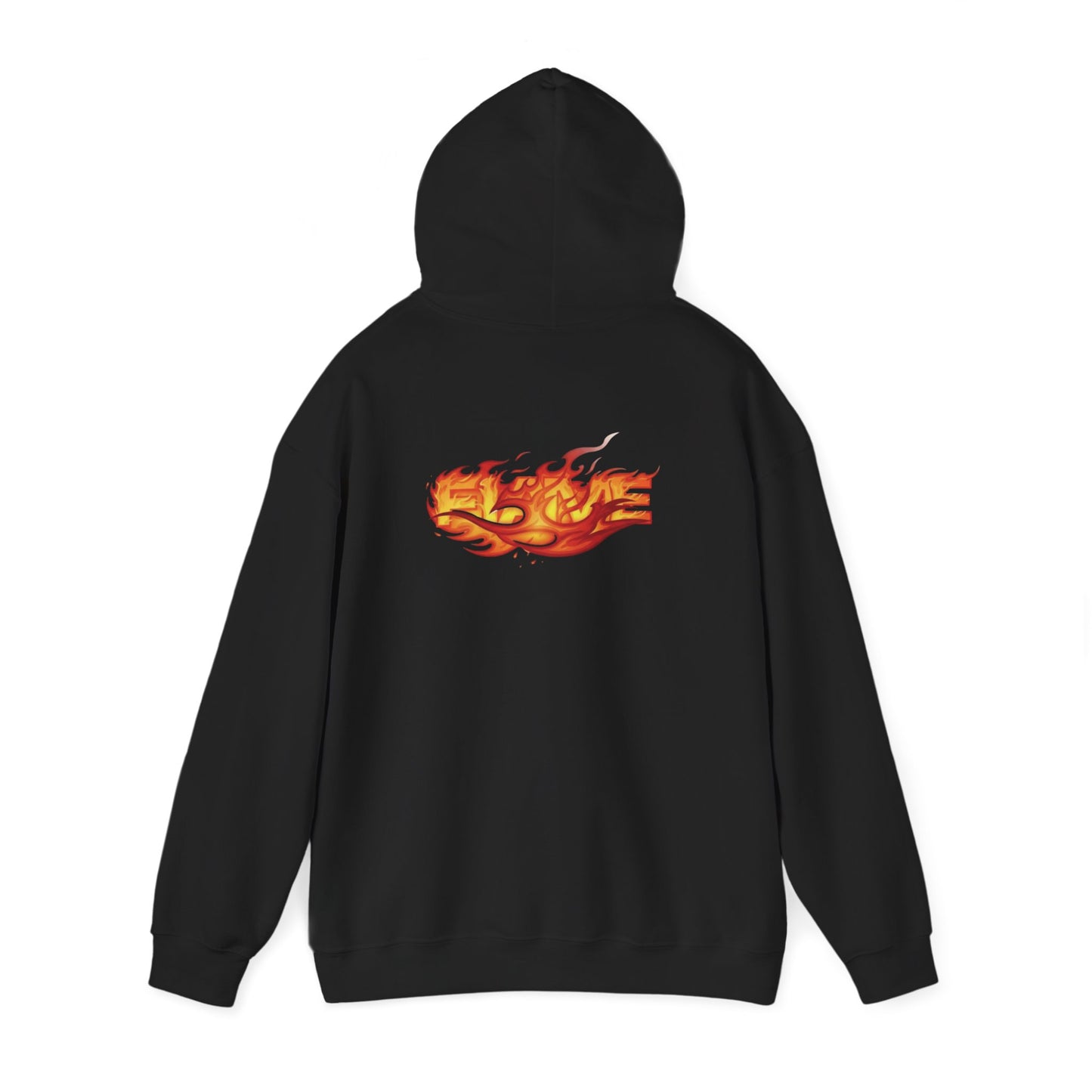 Flame Inspired Unisex Hoodie - Cozy Graphic Sweatshirt for Men and Women