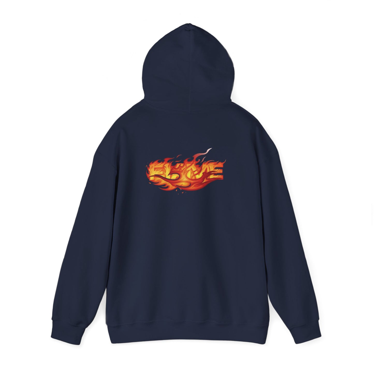 Flame Inspired Unisex Hoodie - Cozy Graphic Sweatshirt for Men and Women