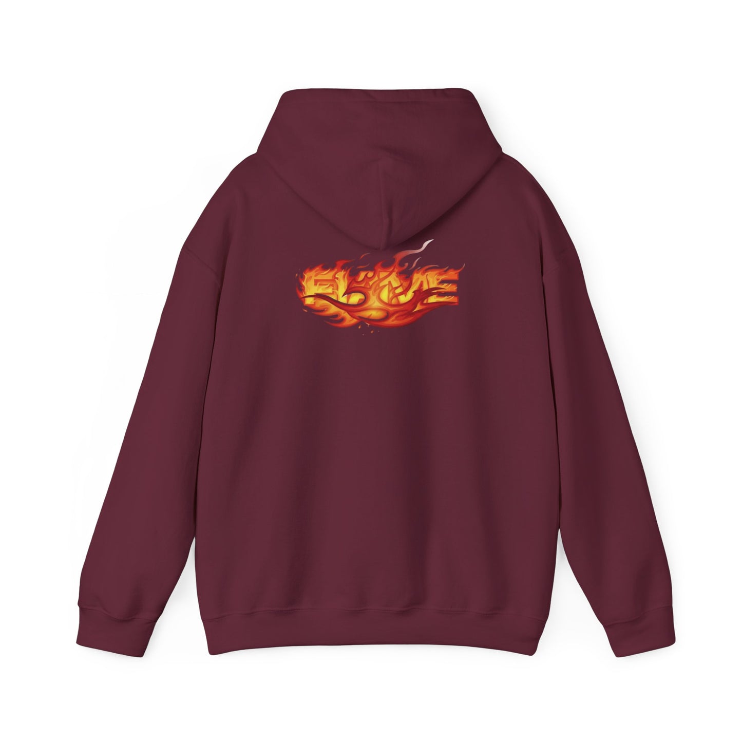 Flame Inspired Unisex Hoodie - Cozy Graphic Sweatshirt for Men and Women