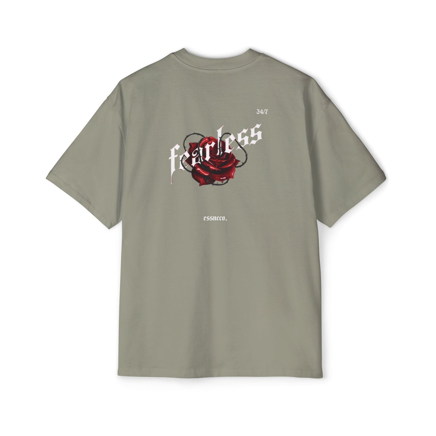 Fearless Men's Oversized Tee, Graphic T-Shirt