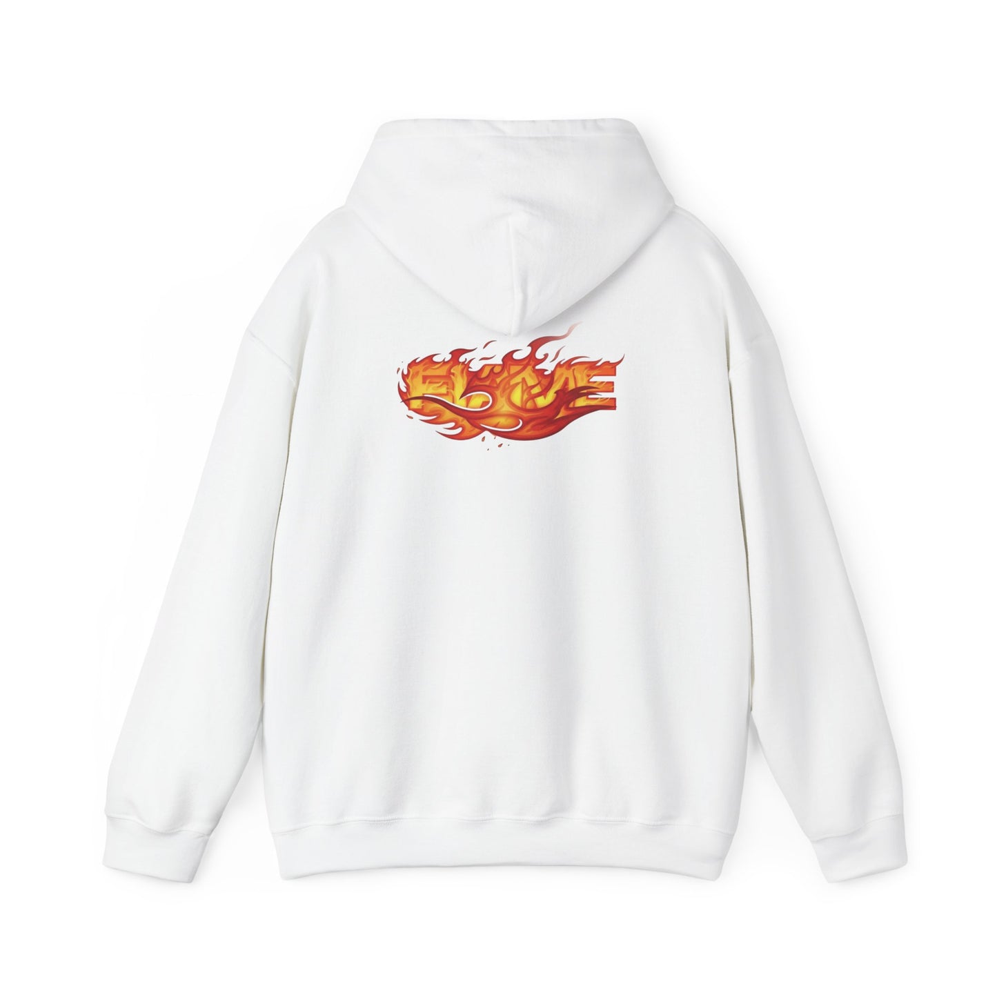 Flame Inspired Unisex Hoodie - Cozy Graphic Sweatshirt for Men and Women