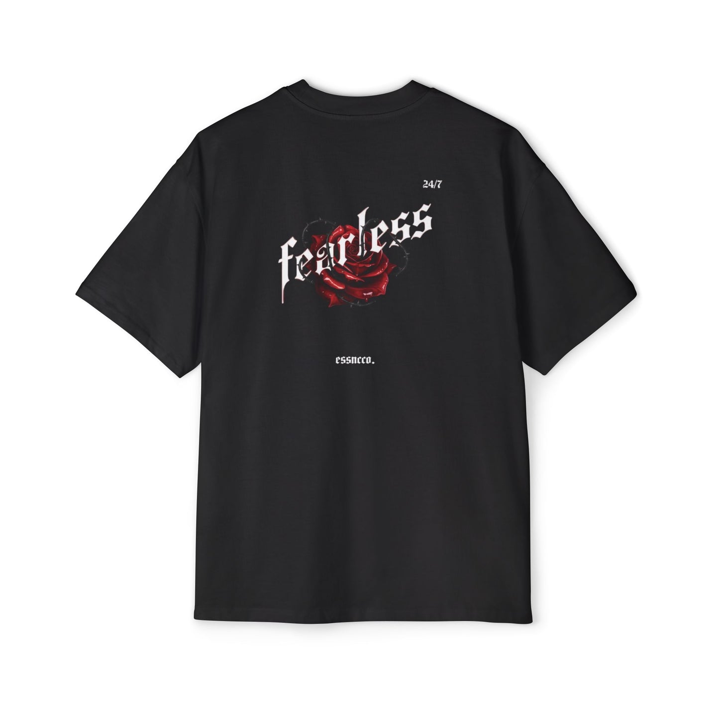 Fearless Men's Oversized Tee, Graphic T-Shirt