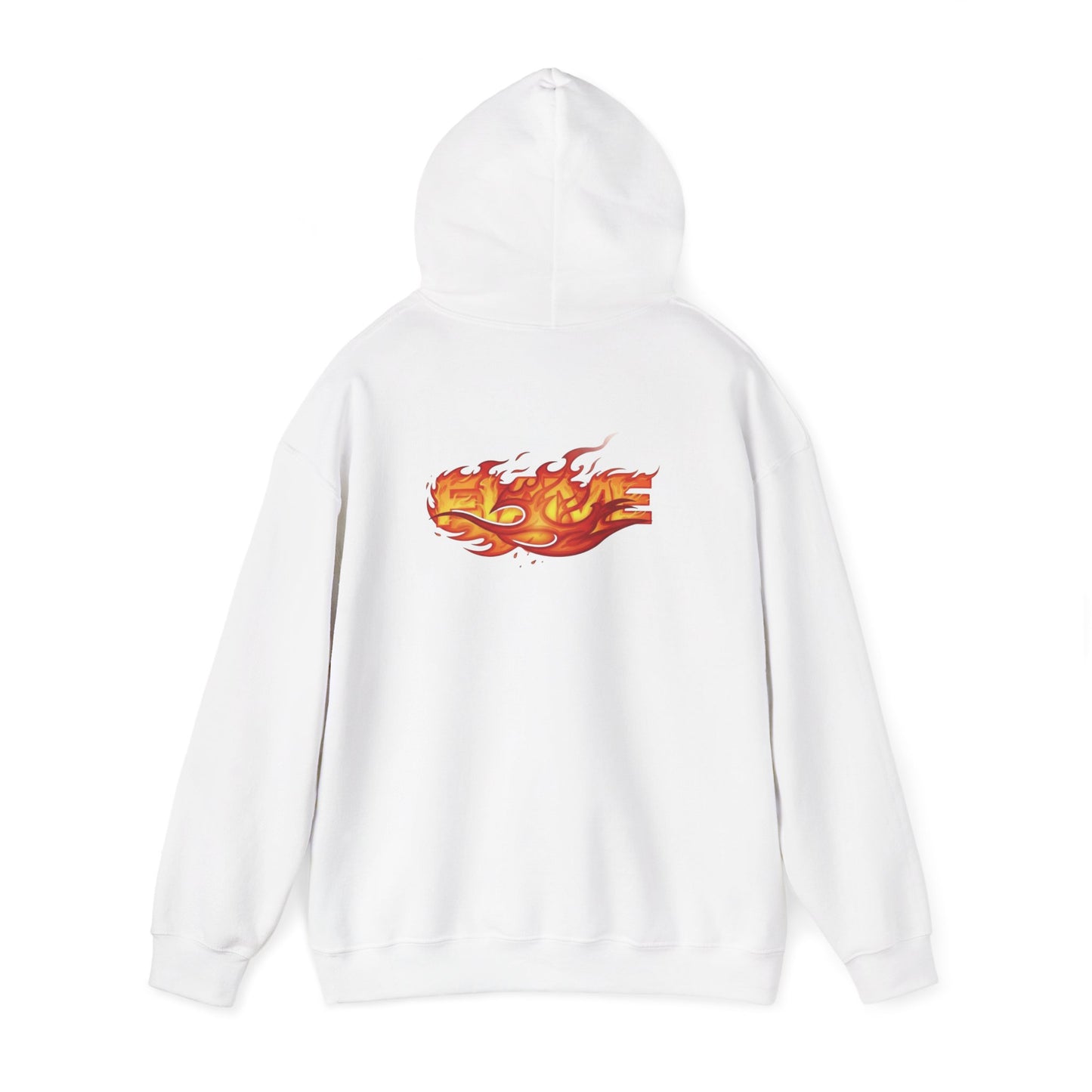 Flame Inspired Unisex Hoodie - Cozy Graphic Sweatshirt for Men and Women