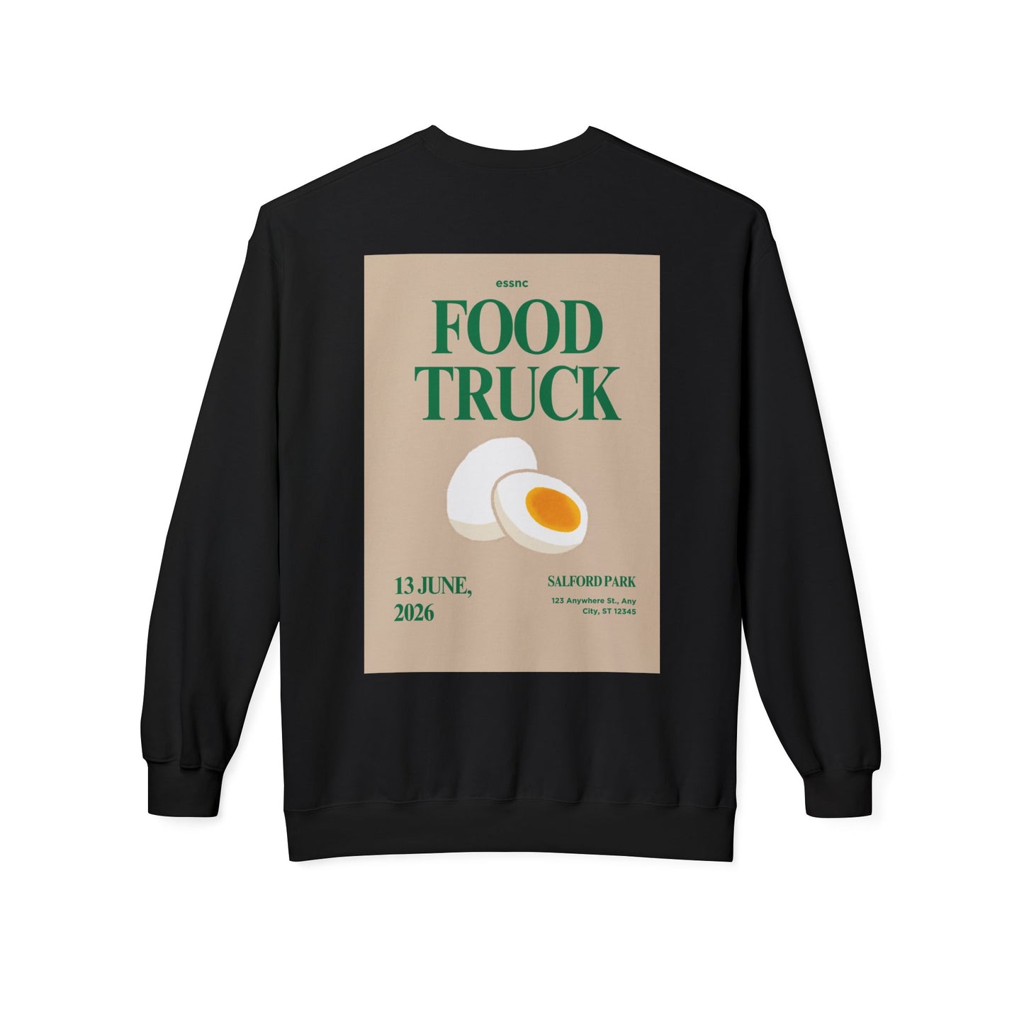 Warm & Stylish Food Truck Sweatshirt | Unisex Crewneck