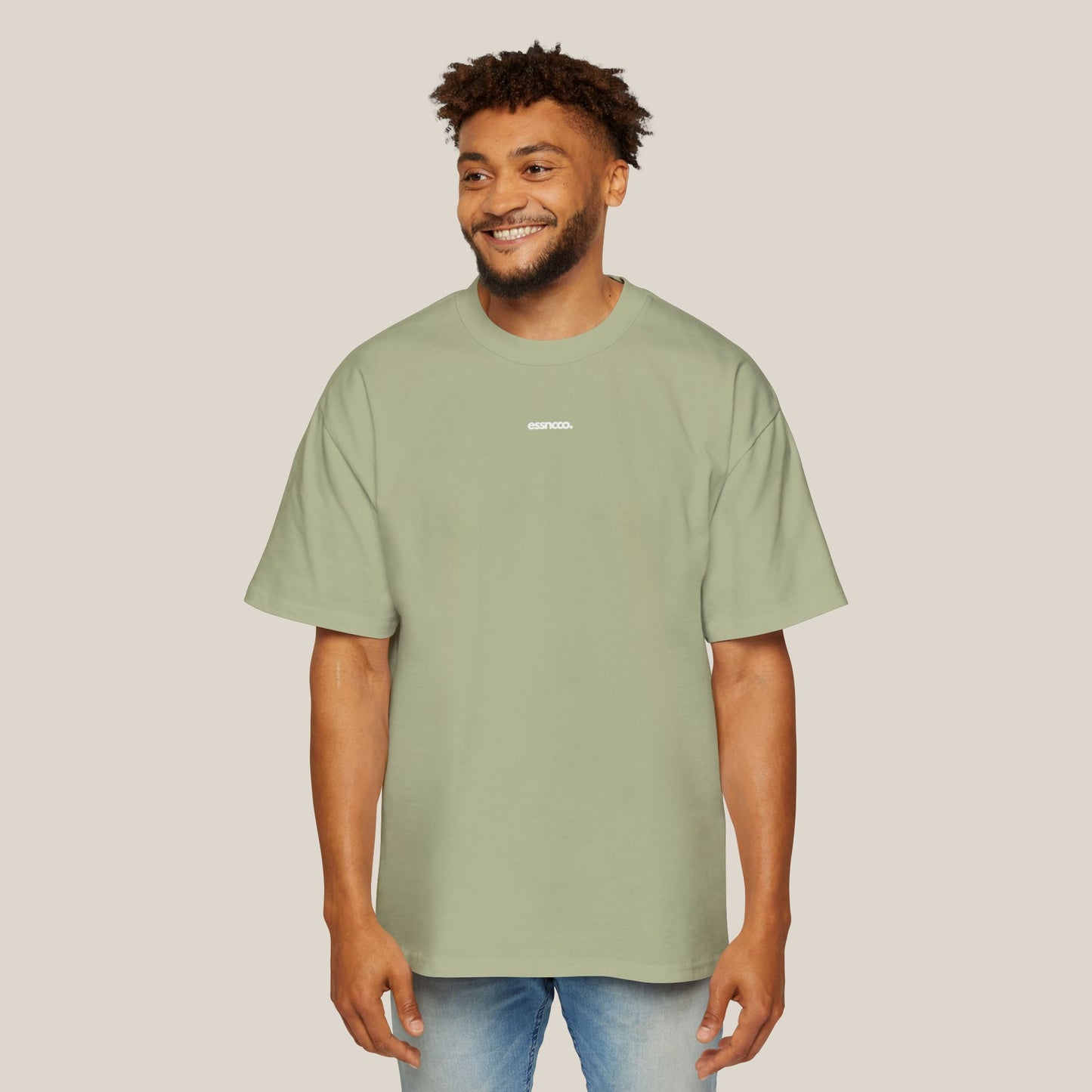 Matcha Latte Oversized Tee, Casual Unisex Shirt, Relaxed Fit T-Shirt