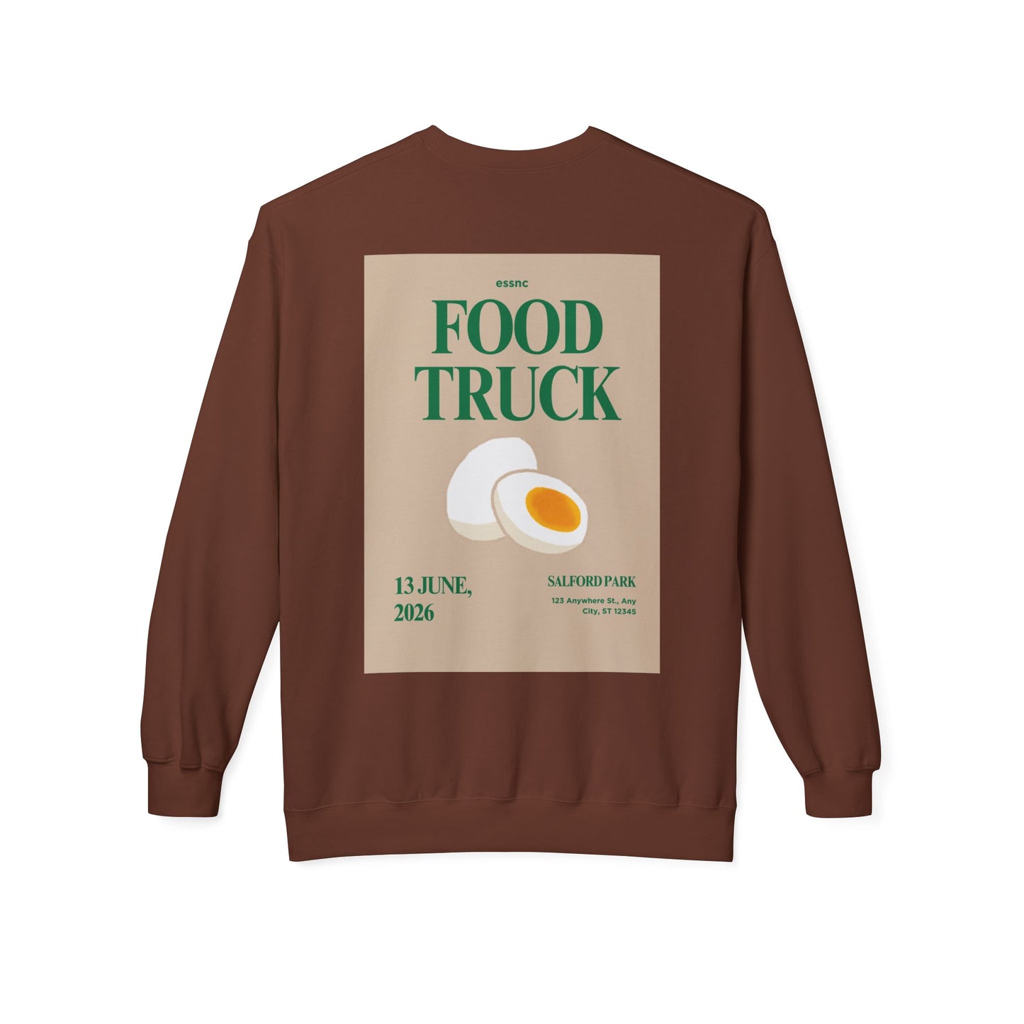 Warm & Stylish Food Truck Sweatshirt | Unisex Crewneck