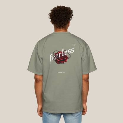 Fearless Men's Oversized Tee, Graphic T-Shirt