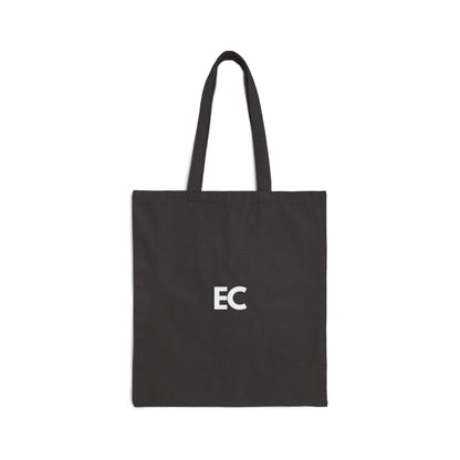 Canvas Tote Bag - Radiate Calm Waves Design