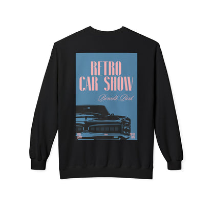 Retro Car Show Crewneck Sweatshirt | Unisex Cozy Sweatshirt