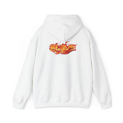 Flame Inspired Unisex Hoodie - Cozy Graphic Sweatshirt for Men and Women