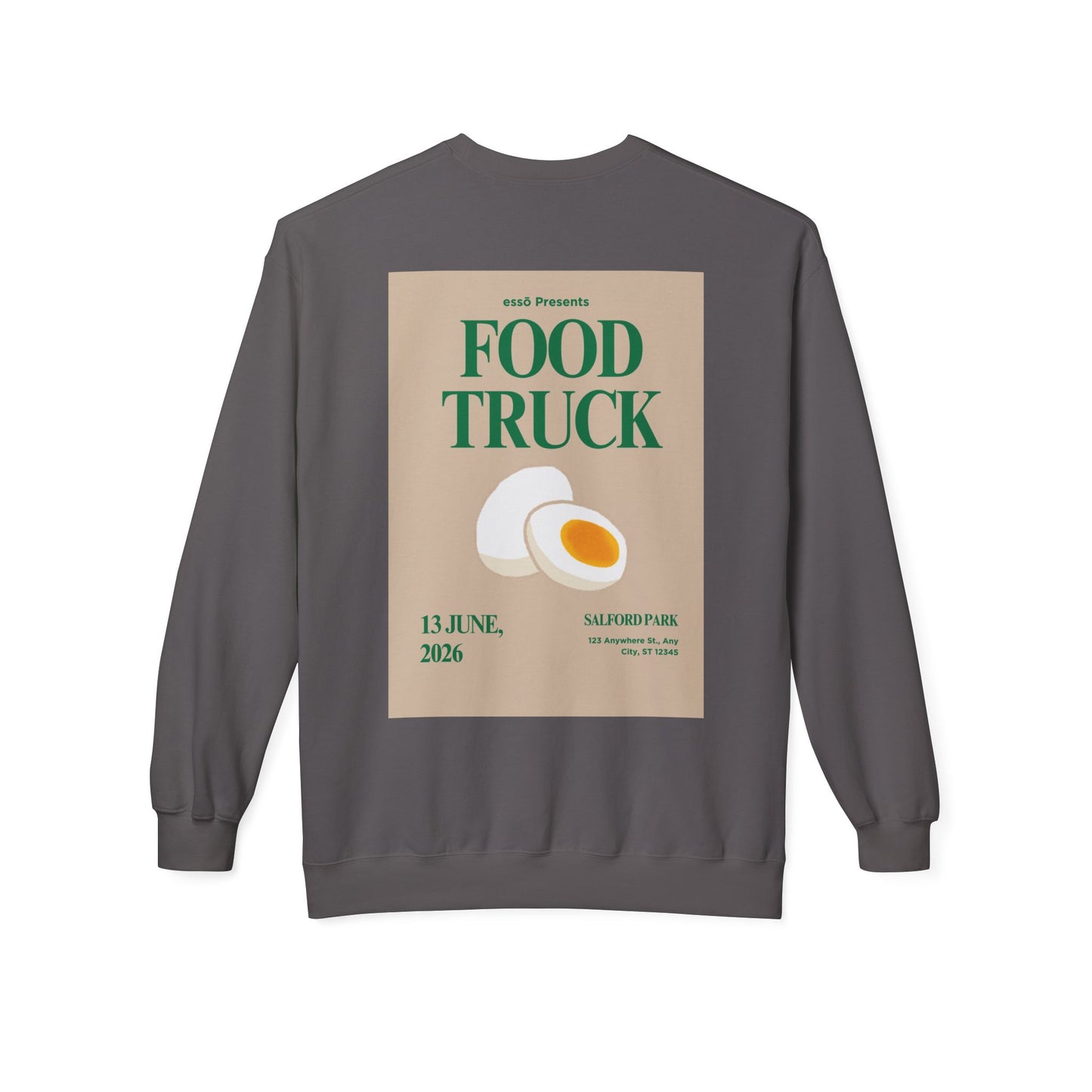 Warm & Stylish Food Truck Sweatshirt | Unisex Crewneck