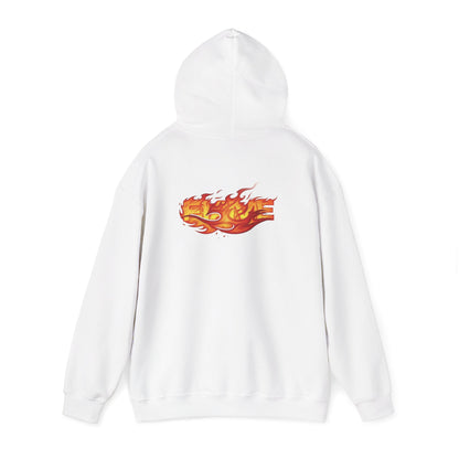 Flame Inspired Unisex Hoodie - Cozy Graphic Sweatshirt for Men and Women